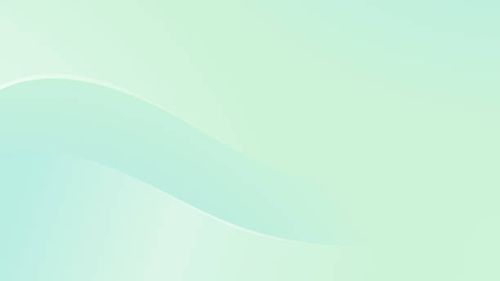 Pastel green mint abstract wave template Pastel green mint abstract wave background presentation template mint-green stock illustrations