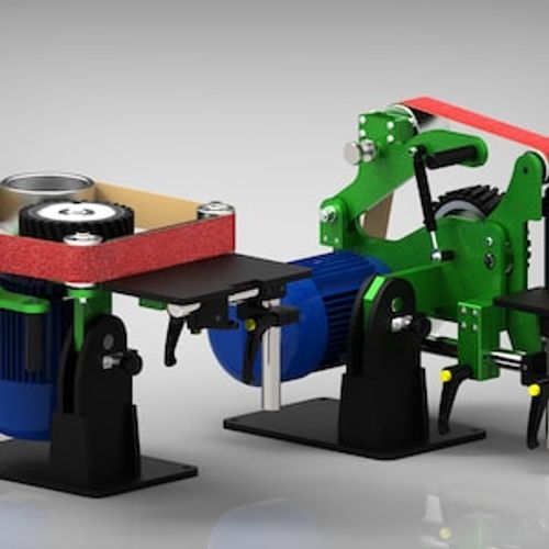 2x48'' Tilting Belt Grinder Plans | PDF and DXF Files Included image 6