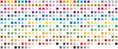 CMYK Color Palette