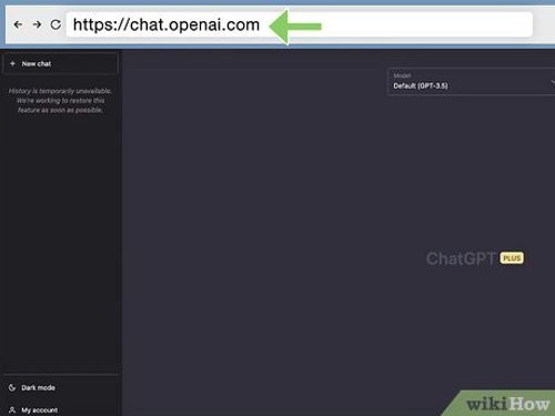 Step 3 在网页浏览器上，打开 https://chat.openai.com...
