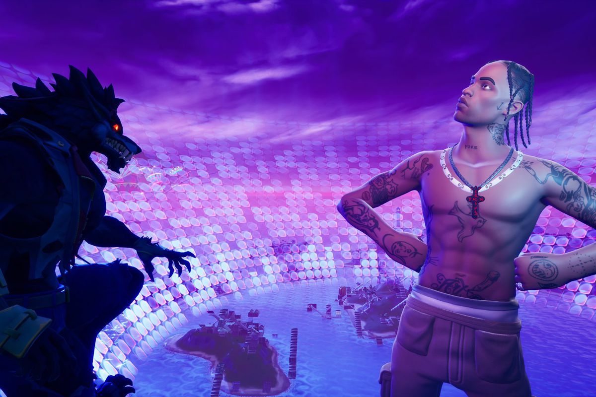 Watch Travis Scott’s surreal Fortnite concert tour - Vox
