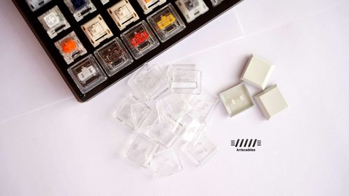 Kailh Choc Low Profile 1U Blank Keycaps (ABS) - Image 8