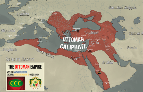 r/imaginarymaps - Map of the Ottoman empire at it's greatest extent. (no lore for now)  (i want your critism and opinions)