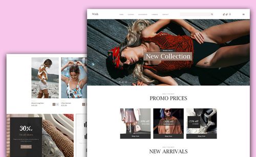 Responsive and Shop-ready Free eCommerce Website template
