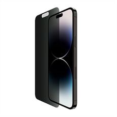 Belkin ScreenForce TemperedGlass Privacy Screen Protector for iPhone 14 Pro Max - Treated Surface with Anti-Fingerprint Coating and Included Easy Align Tray for Bubble-Free Application