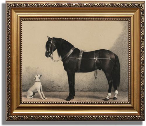 ASTRDECOR Classic Horse Wall Art Prints, Vintage Rustic Farmhouse Country Wall Decor, Vintage Western Canvas Prints, Antiq...