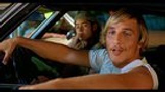 r/MovieDetails - In 'Dazed and Confused' (1993) when Matthew McConaughey said "Hey, watch the leather, man!" and starts laughing he was high for real. He recently talked about it in a Howard Stern interview.