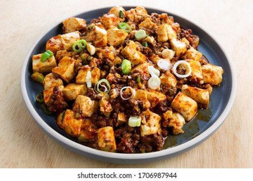 Mapo tofu with Chinese douban paste