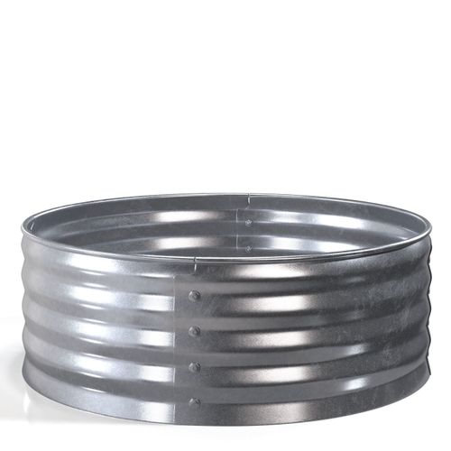 Backyard Creations 36 In Galvanized Steel Fire Ring  PBR 3D model_1