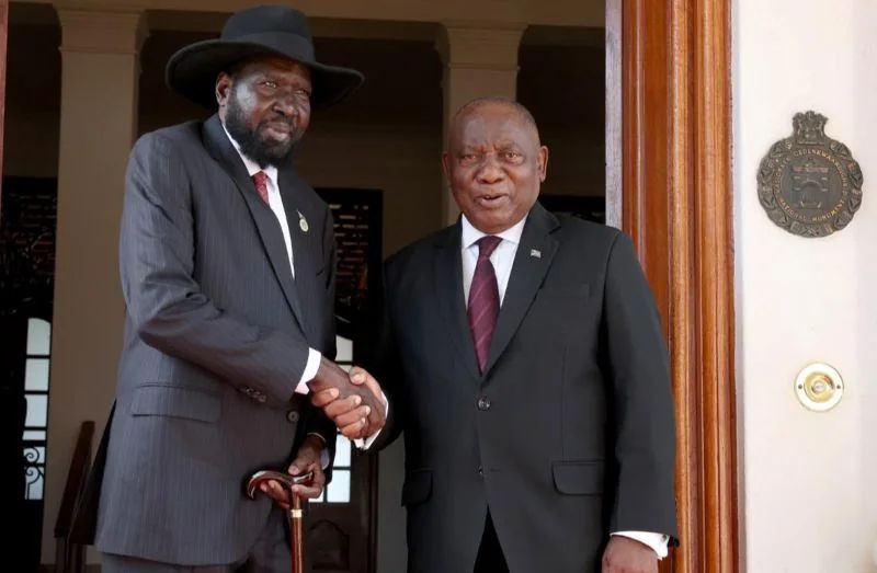 Ramaphosa, Kiir Discuss South Sudan Elections and Fragile Peace Process