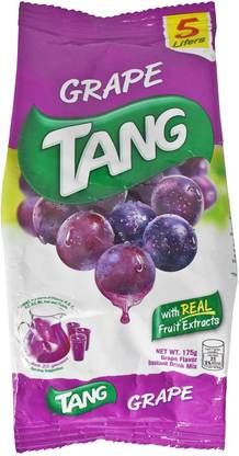 TANG Grape Flavor Instant Drink Mix - 175g Energy Drink