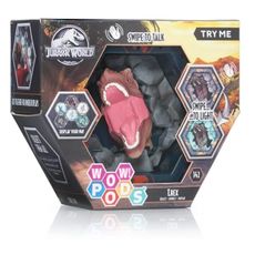 WOW! PODS Jurassic World Camp Cretaceous Tyrannosaurus Rex SFX Light-Up Bobble-Head Figure with Sound Effects | Official Fallen Kingdom Merchandis Tyrannosaurus Rex