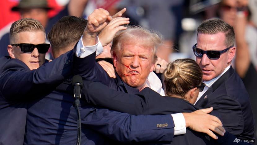 ‘Strength and defiance’: Trump’s raised fist during assassination attempt will sway voters, say analysts