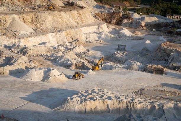 Extracción de caolín