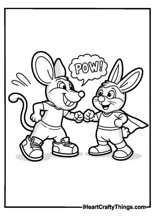 Cartoon Character Coloring Pages: 900+ Free PDF Printables