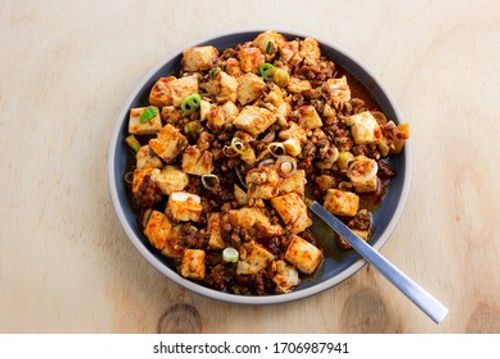 Mapo tofu with Chinese douban paste