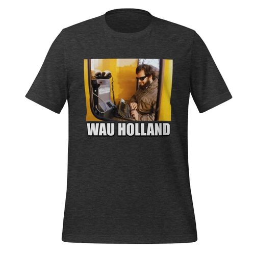 The Wau Holland Forever T-shirt (unisex) Dark Grey Heather / m.