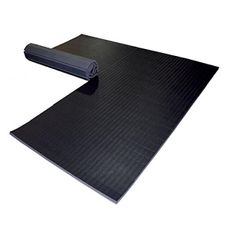 Dollamur 10'x10'x1.25" Jiu-Jitsu Mat, Black, Tatami