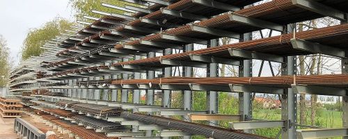 Estantería cantilever para cargas largas