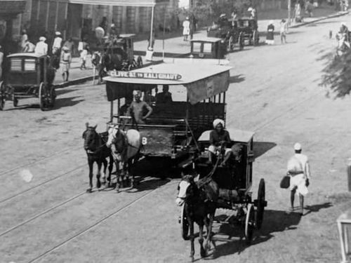 The first tram, a horse-drawn car, rolled on tracks on Kolkata roads on February 24, 1873, according to the West Bengal Transport Corporation | Photo: Twitter/@_CTUA_