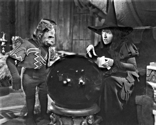 New 8x10 Photo: Wicked Witch of the West and Flying Monkey in"The Wizard of Oz"