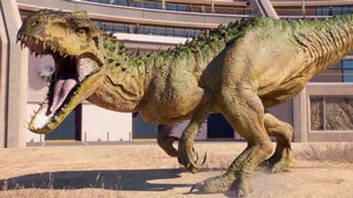 INDOMINUS REX vs INDORAPTOR vs BLUE (DINOSAURS BATTLE)  - Jurassic World Evolution 2