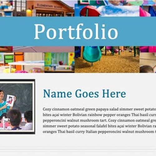 Teacher Portfolio Template for Google Sites/New Teacher/Education Major/Teacher Interview/Teacher Portfolio/Teacher Job Search/Google Sites