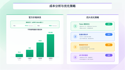成本分析与优化策略对比