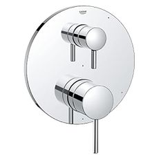 Grohe 29423000 Timeless Pressure Balance Valve Trim with 2-Way Diverter and Cartridge, Starlight Chrome