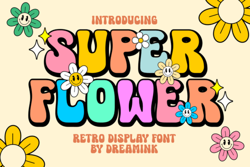限时免费获取字体 Super Flower[Windows、macOS][$10→0]