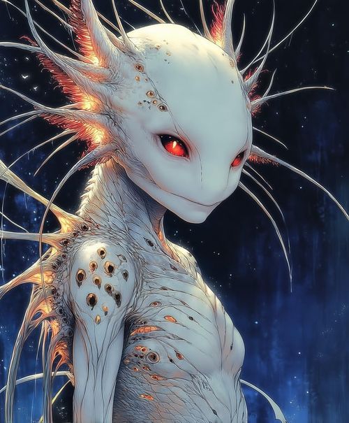 r/midjourney - Alien Axolotl Farm 👽