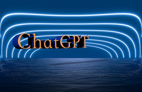 科技概念抽象背景图，ChatGPT人工智能，科技星空概念背景图图片下载