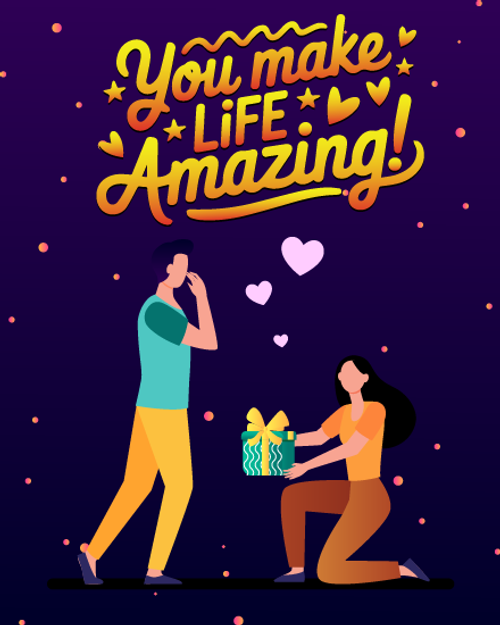 2 online Husband birthday Card