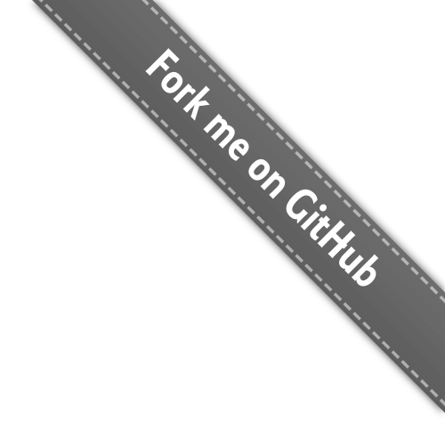 Fork me on GitHub