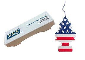 Sunpass Sun Pass Transponder Portable Prepaid Toll Program with America Car Freshener (Vanilla)