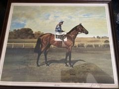 Brian Bysouth Signed Print Racehorse ‘Sir Ivor’