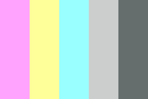 cmyk pastel edition color palette