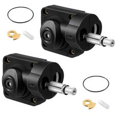 Enhon 2 Pcs Pressure Balance Cartridge Compatible with Grohe 47080000, Pressure Balancing Unit Cartridge Compatible with Tempress II Balancing Tub Shower Valves, Chrome