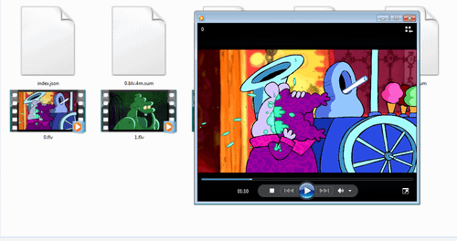 r/Bilibili - Running with Windows Media Player.