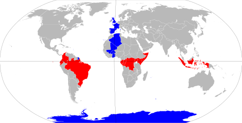 equator and prime meridian