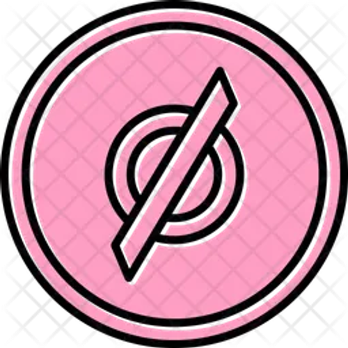 Null Symbol Education Icon