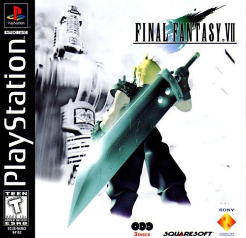 top 5 best Final Fantasy franchise box cover art - FF PSP VI FF6 SFC VII FF7 PS1 XII Zodiac Age FF12 Japan XIV Shadowbringers FF14