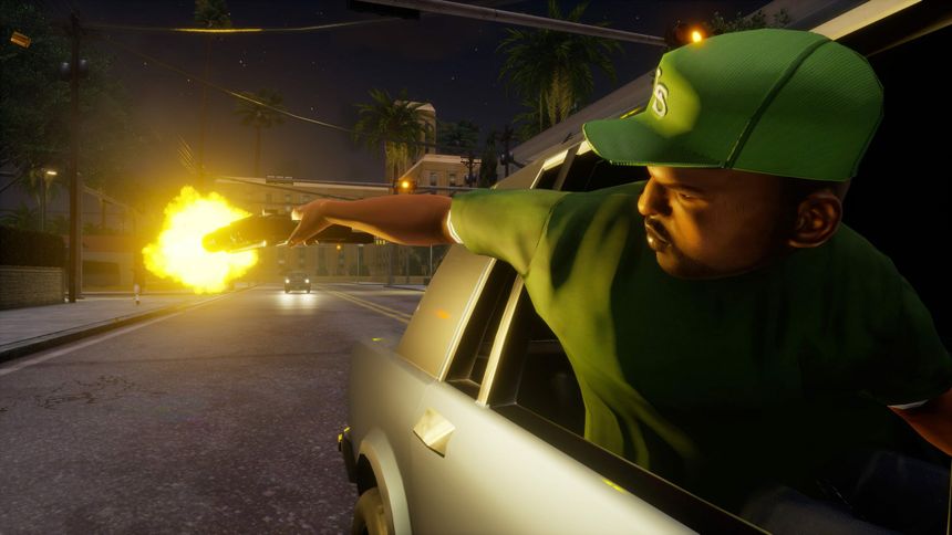 Grand Theft Auto: San Andreas, Oculus Quest 2, Virtual gaming evolution, Game immersion, 2560x1440 HD Desktop