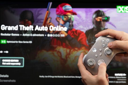 Gamer start new GTA online Game