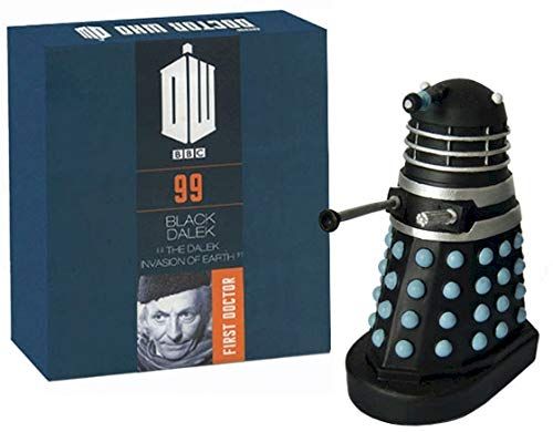Official Licensed Merchandise Doctor Who Figure Supreme Black Dalek from The Dalek Invasion of Earth Hand Painted 1:21 Scale Collector Boxed Model Figurine #99