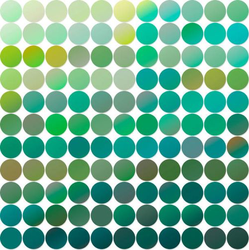 Color palette of green shades. A huge set of shades of green. green-color-palette stock illustrations