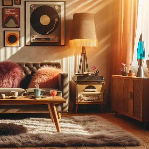 Retro Living Room