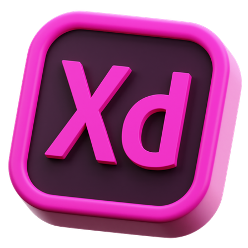 Free Adobe XD  3D Icon