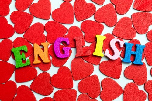 Photo i love the english