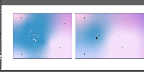 Illustrator freeform gradient size increase.
